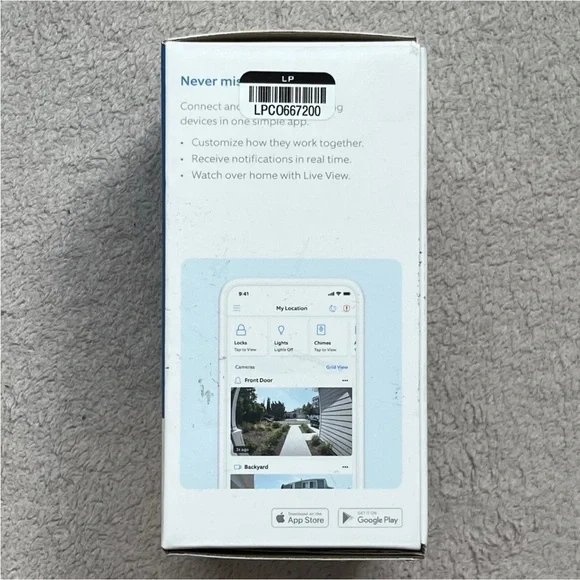 NEW Ring Video Doorbell 3 Front Door Security Camera-Video/Photo Device-NIB-NWT